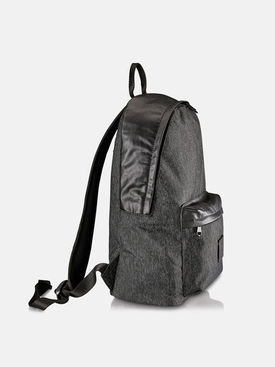 Backpack in wool look