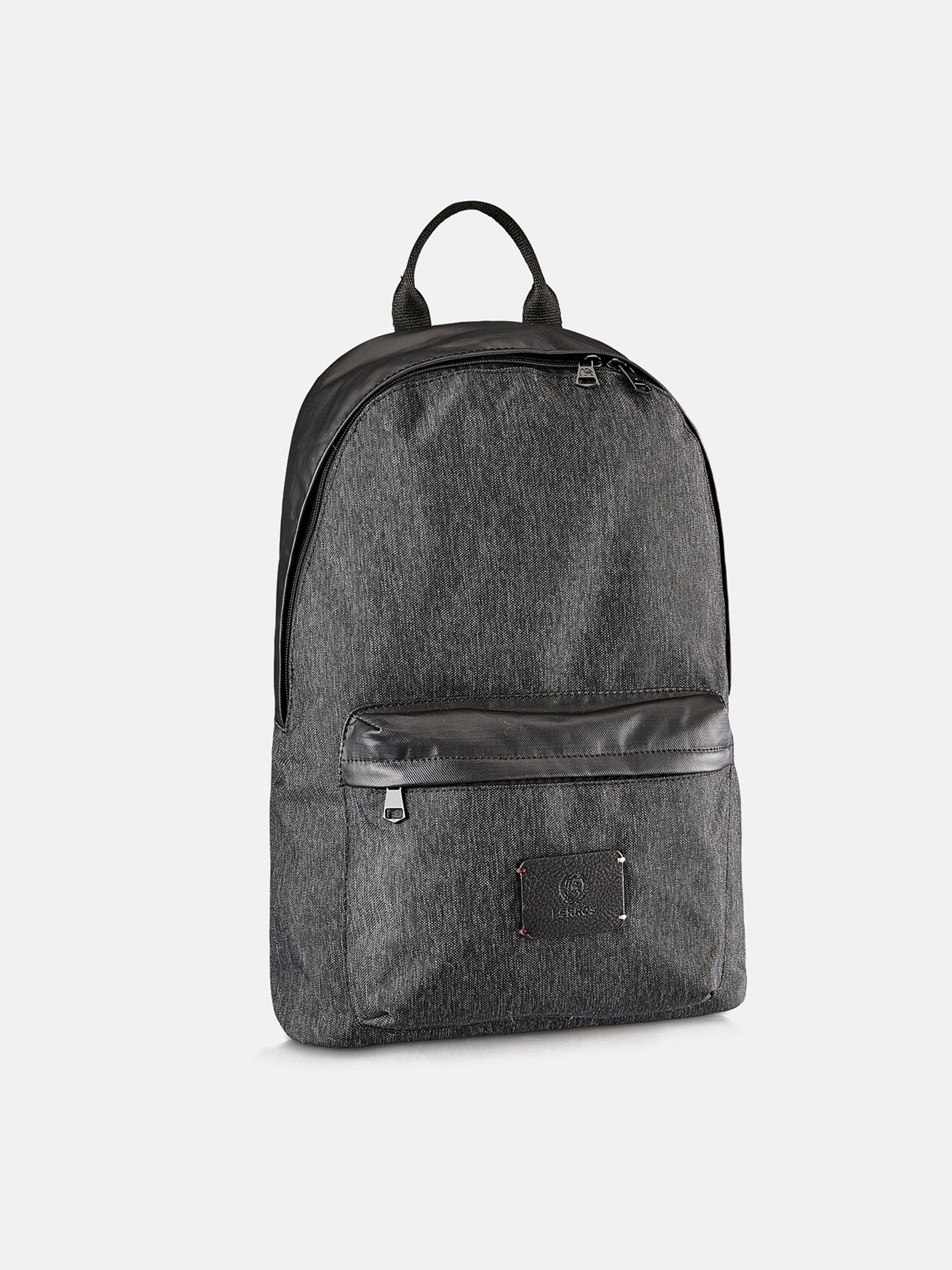 Backpack in wool look