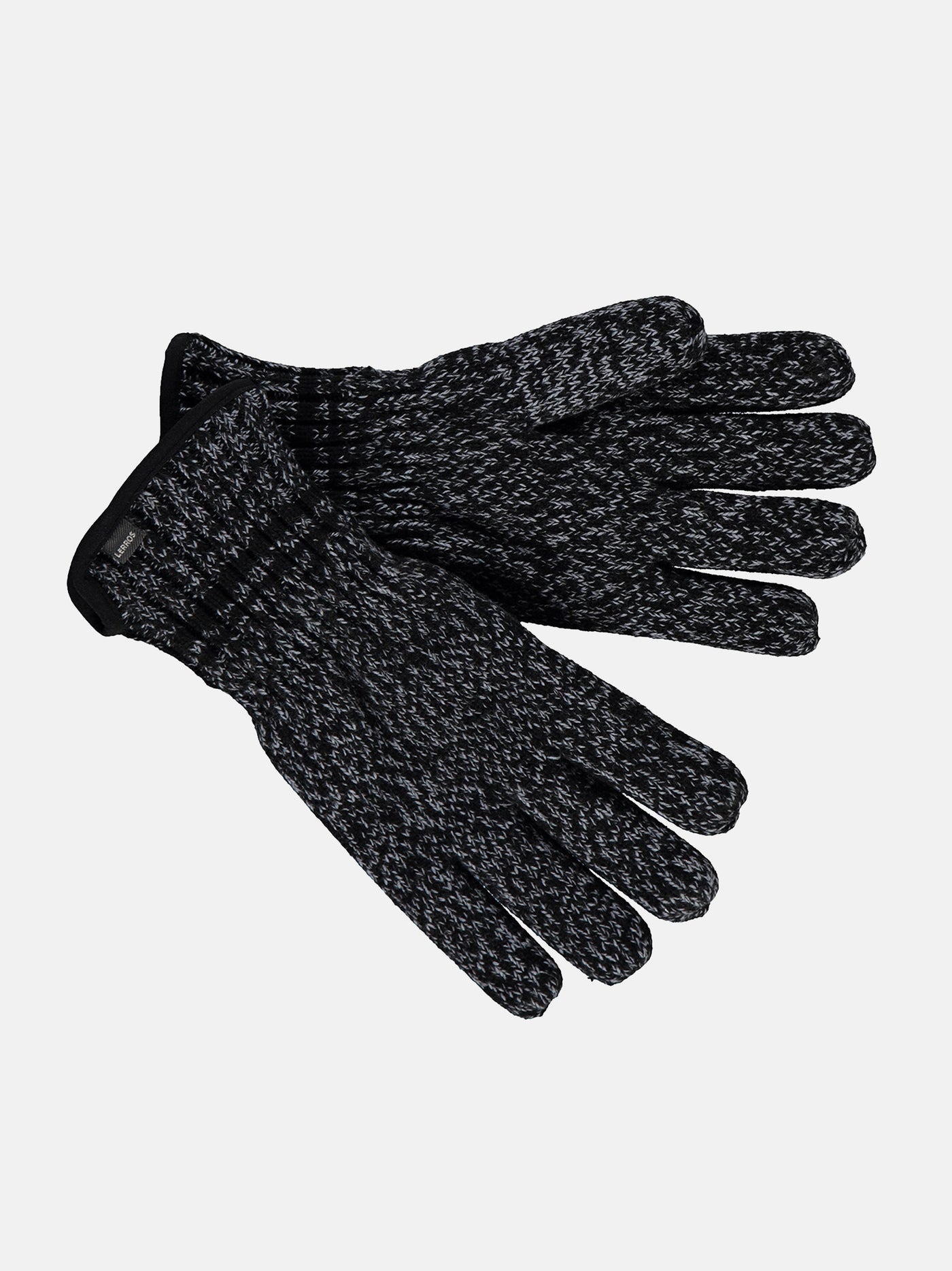 Knitted glove, melange