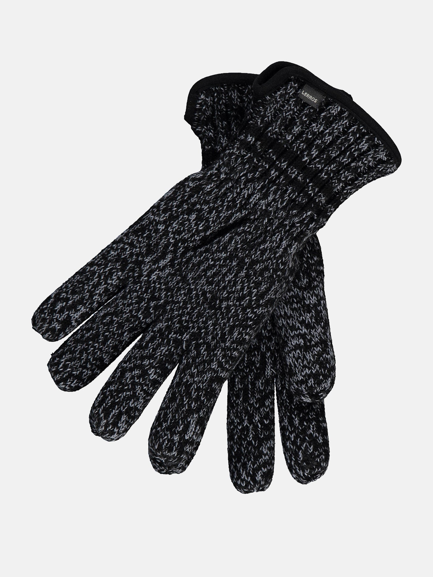 Knitted glove, melange