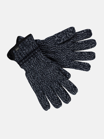 Knitted glove, melange