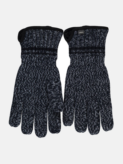 Knitted glove, melange