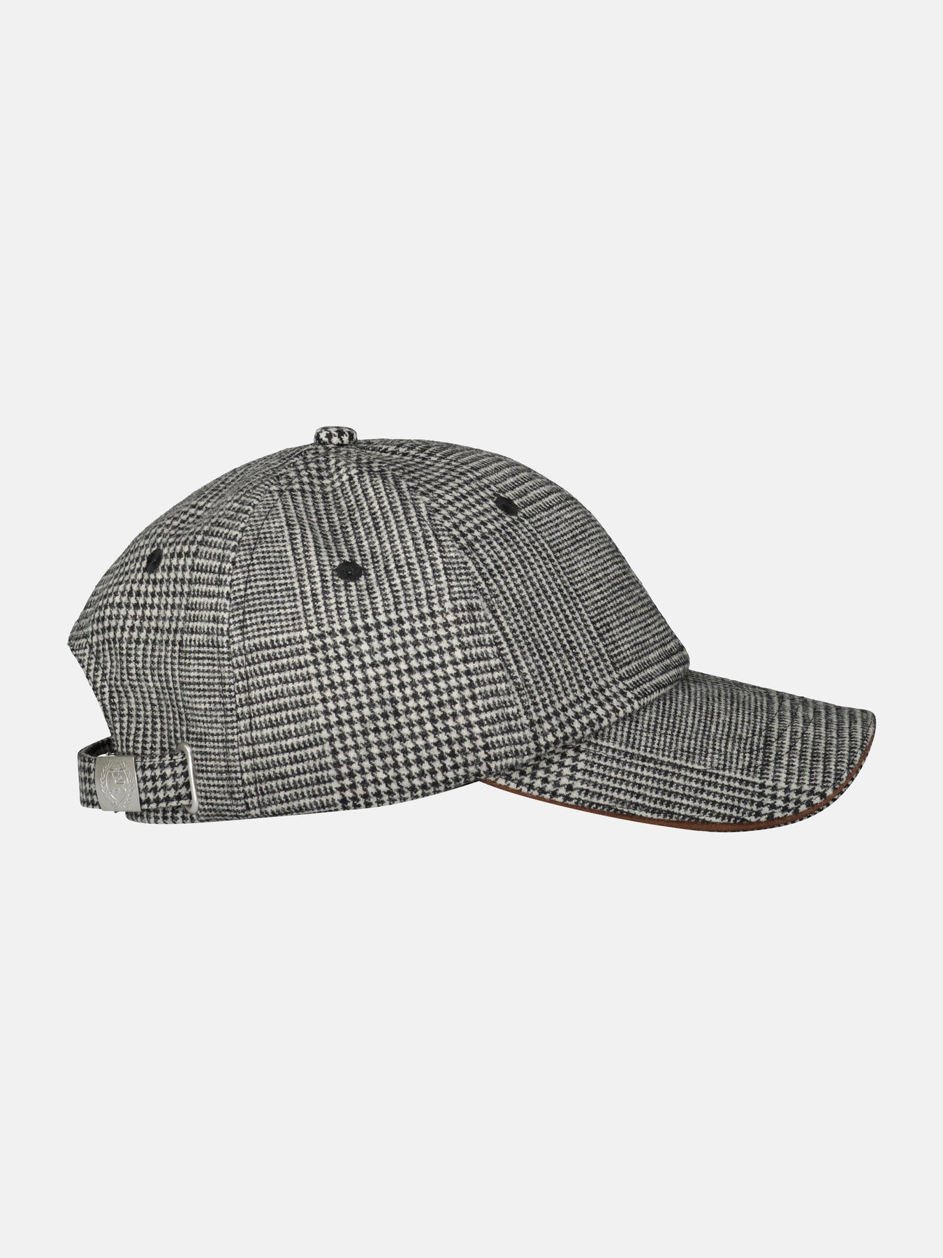 Wool check baseball cap SHOP – LERROS