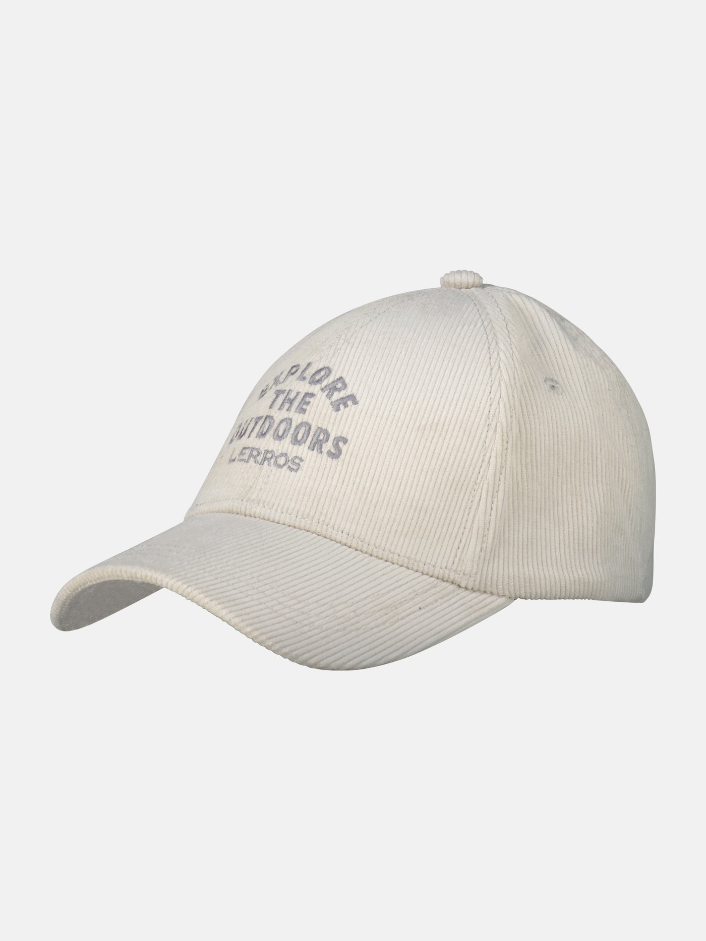 Baseball cap in trendy corduroy quality