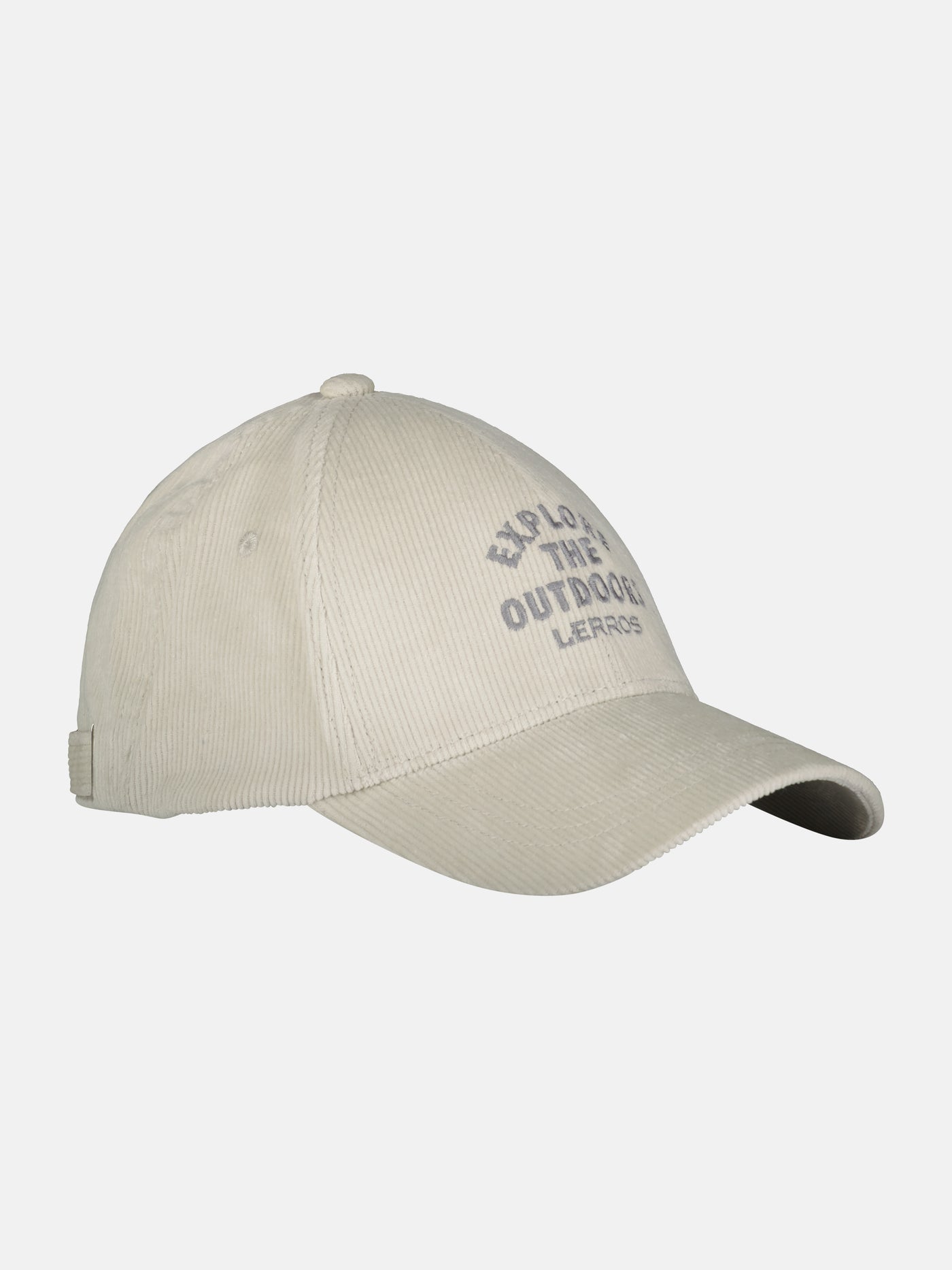 Baseball cap in trendy corduroy quality