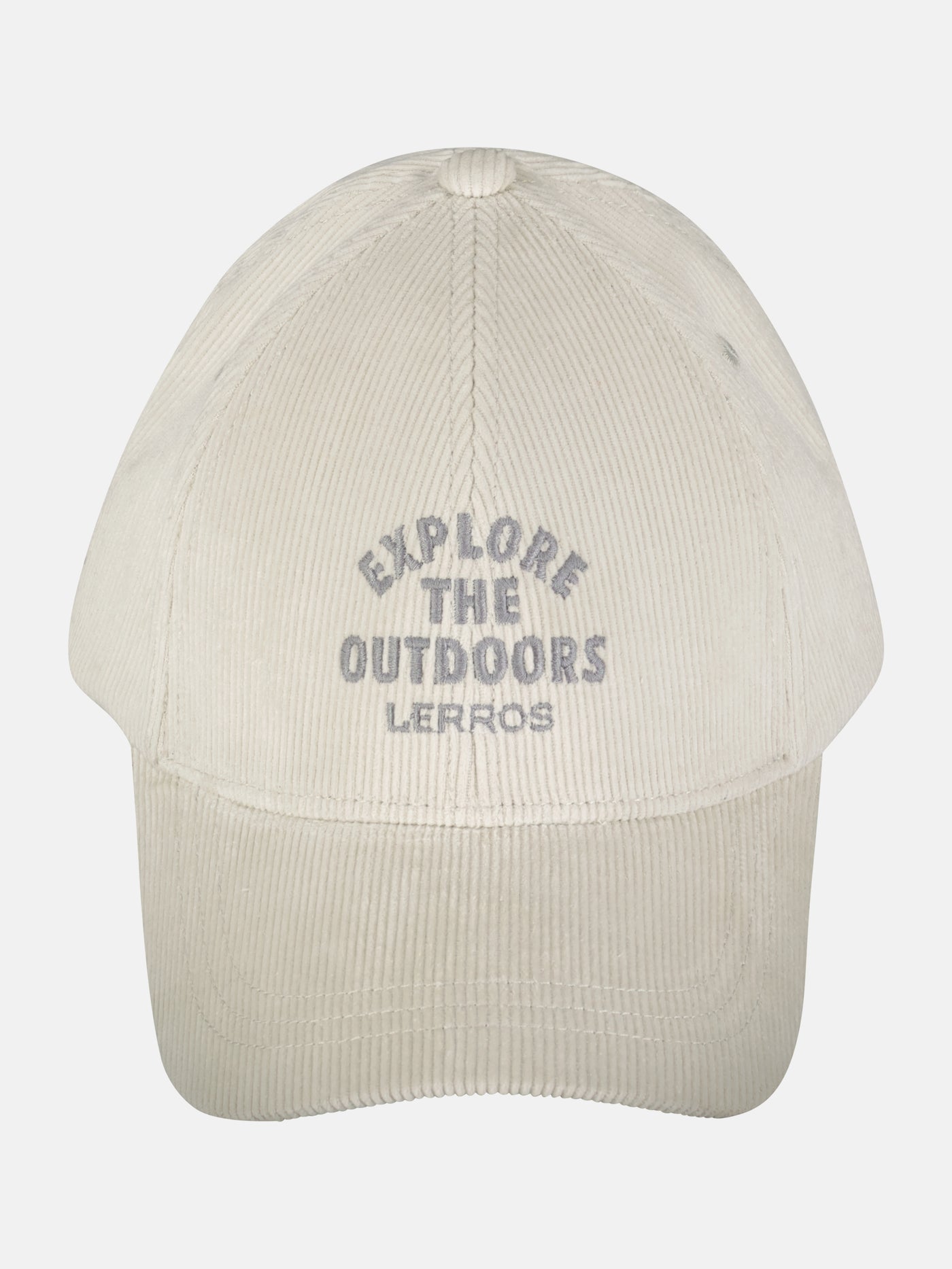 Baseball cap in trendy corduroy quality