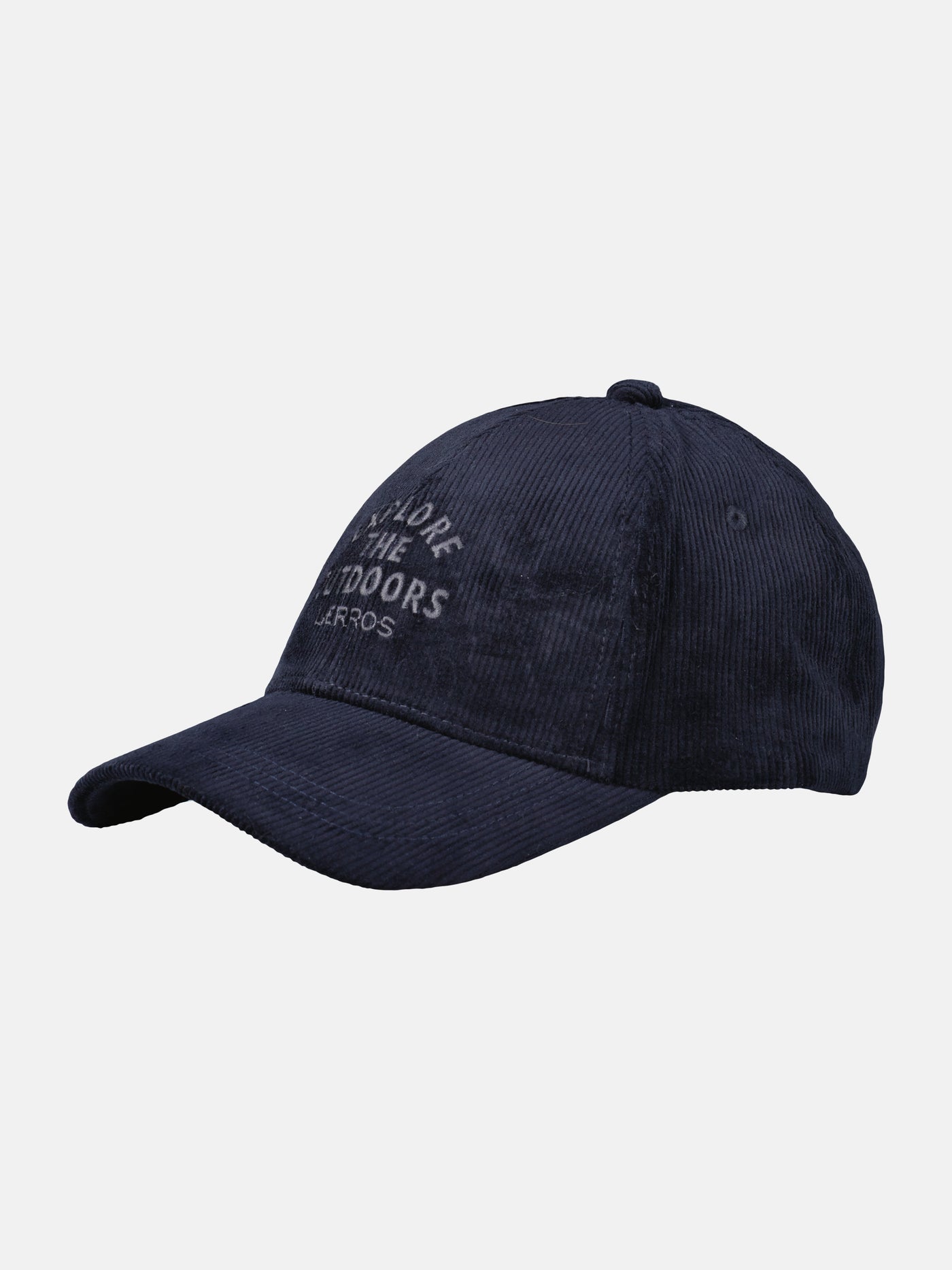 Baseball cap in trendy corduroy quality