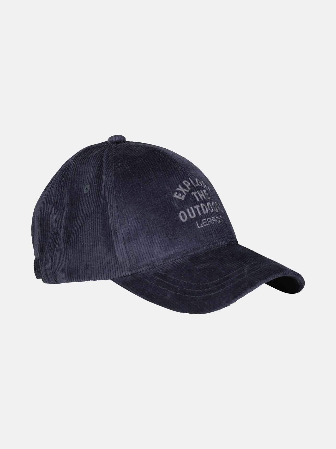 Baseball cap in trendy corduroy quality