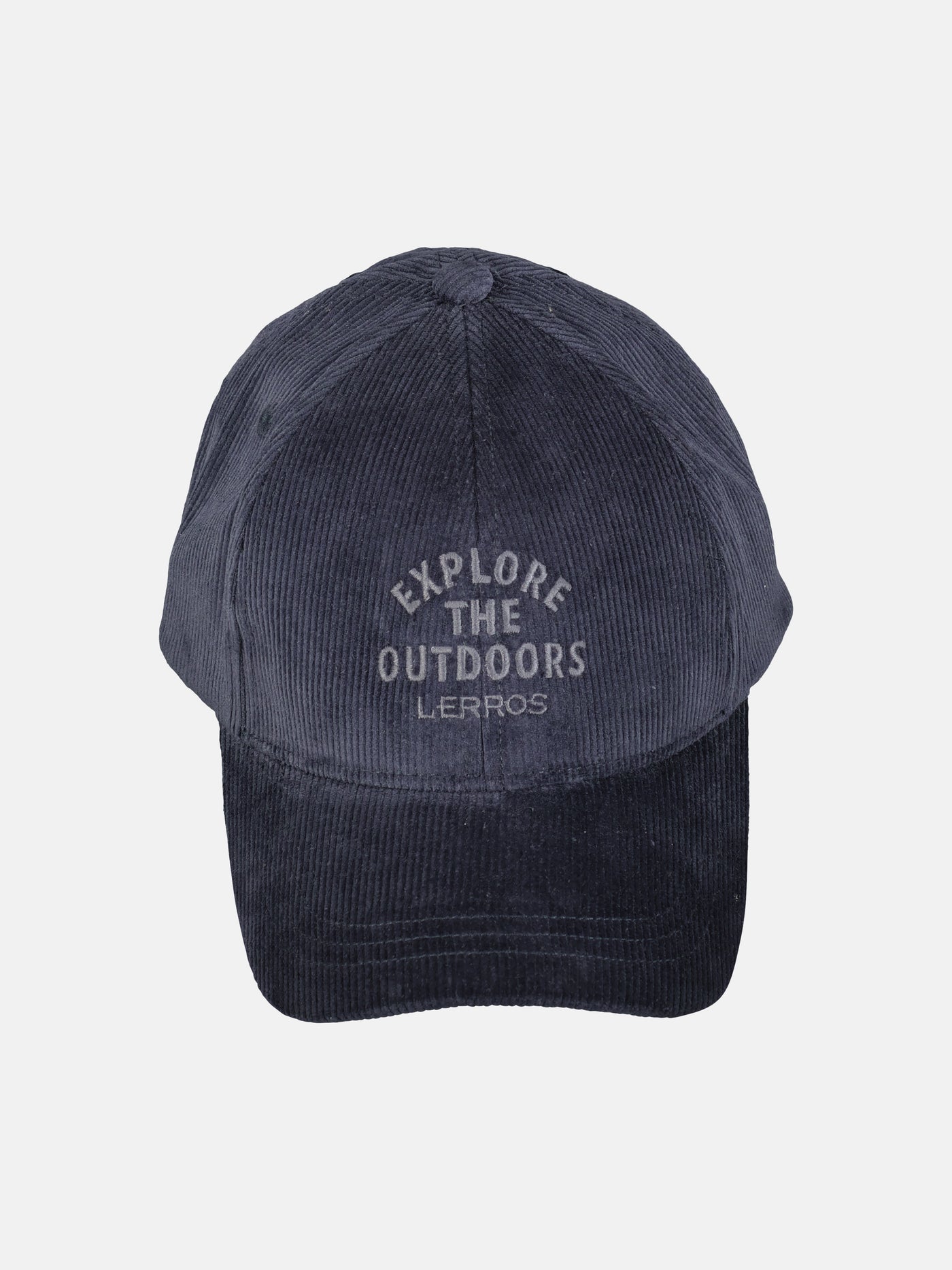 Baseball cap in trendy corduroy quality