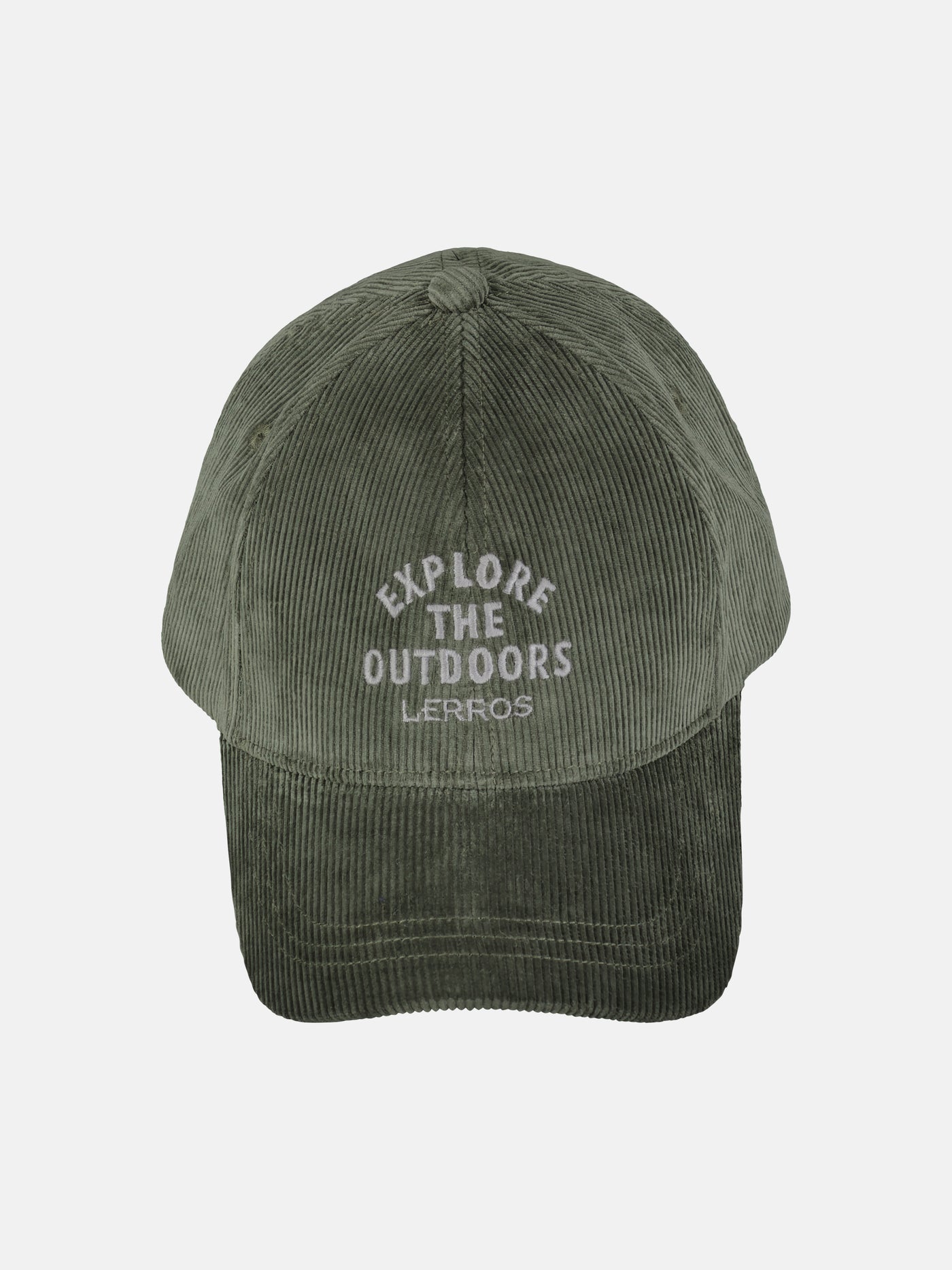 Baseball cap in trendy corduroy quality