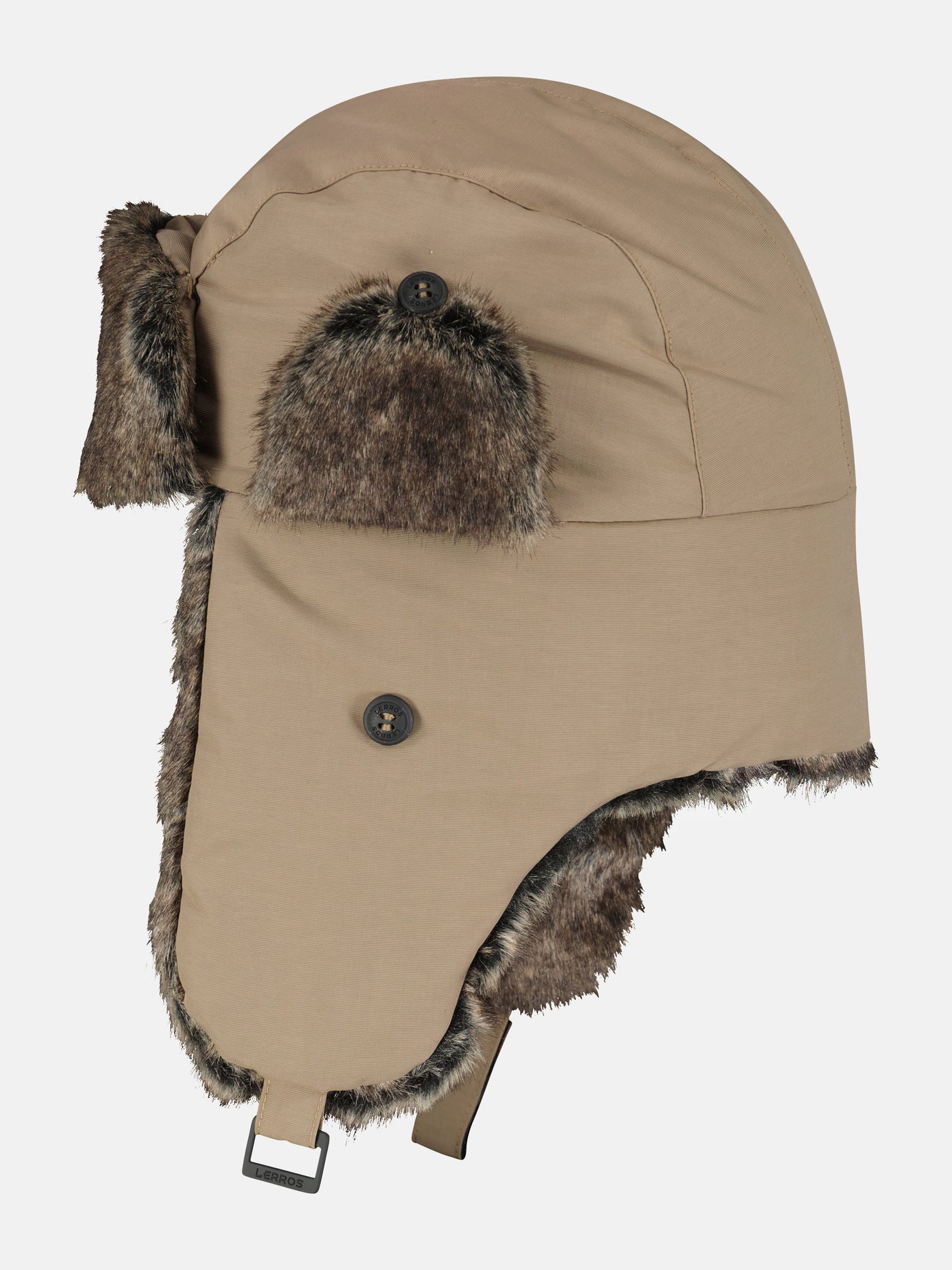 Trapper hat with faux fur