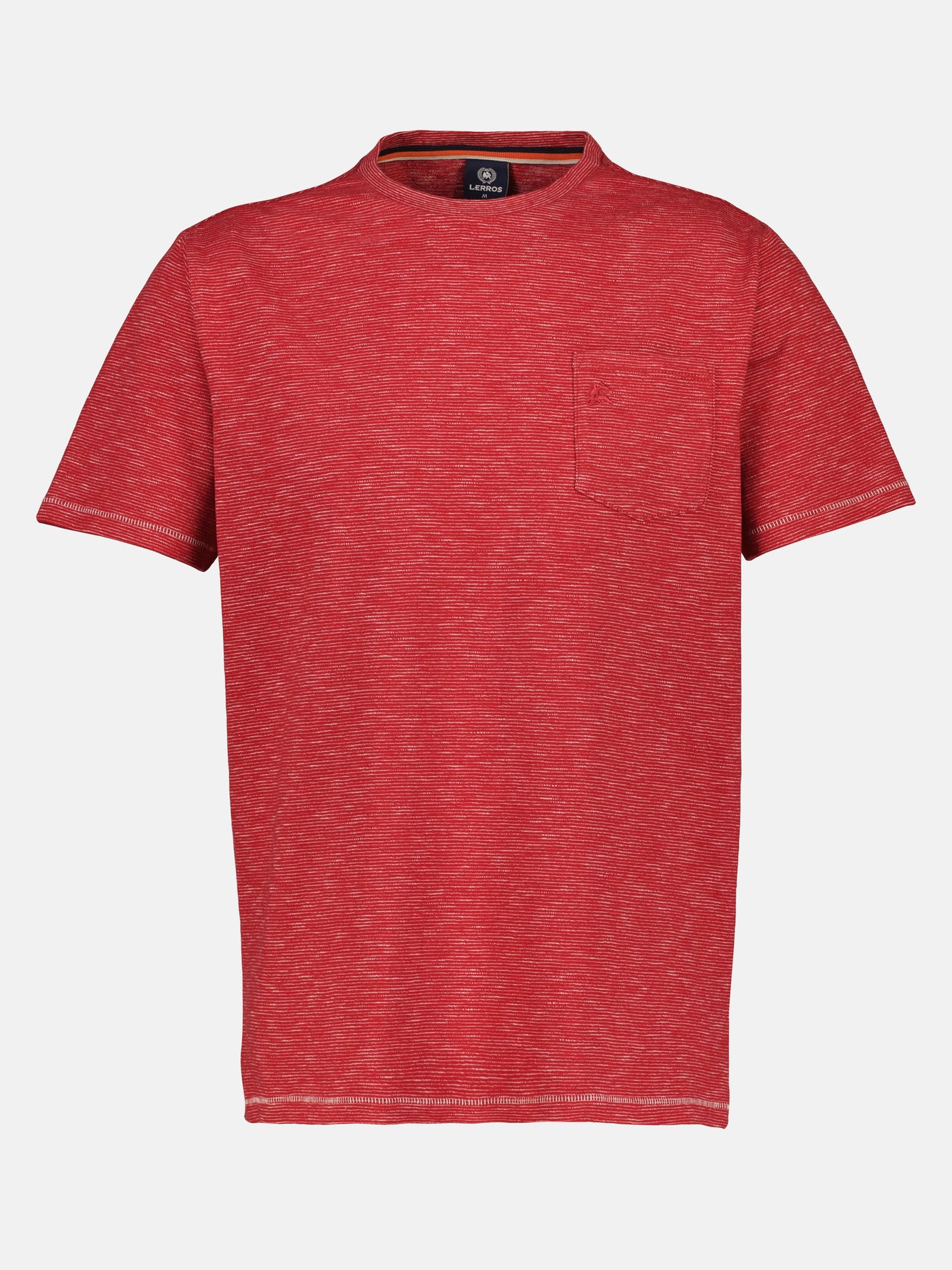 Strukturiertes Shirt mit O-Neck LERROS – SHOP