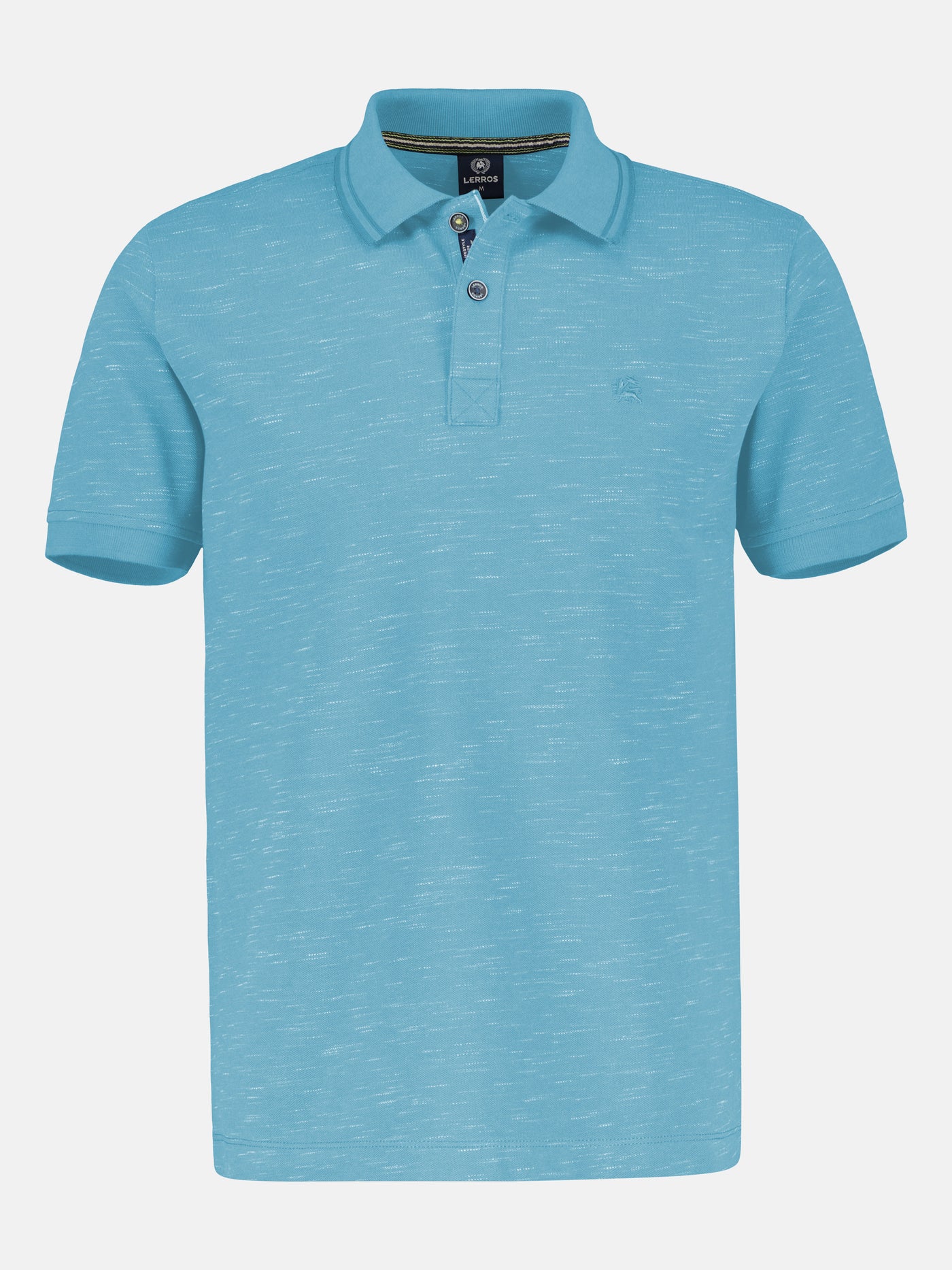 Polo shirt in two-tone SHOP – piqué LERROS