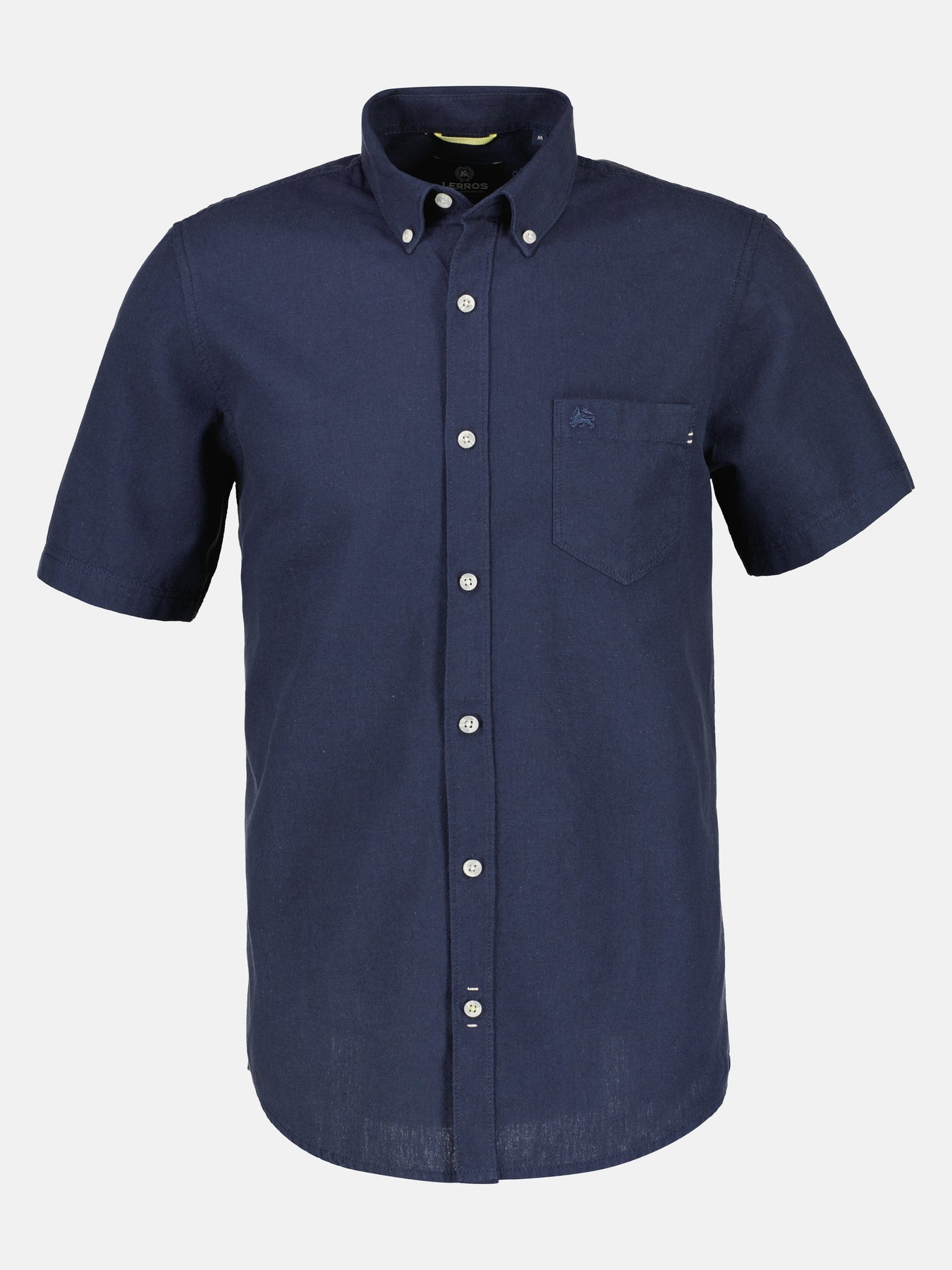 – cotton-linen mix shirt, LERROS SHOP Short-sleeved