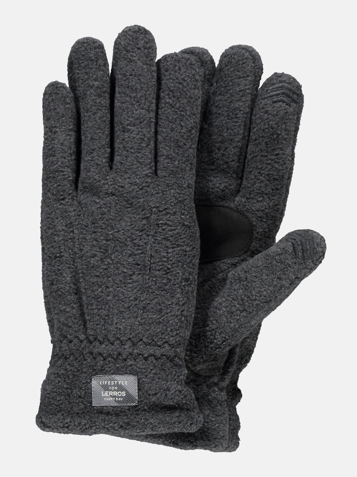 Fleece glove, plain colour – SHOP LERROS