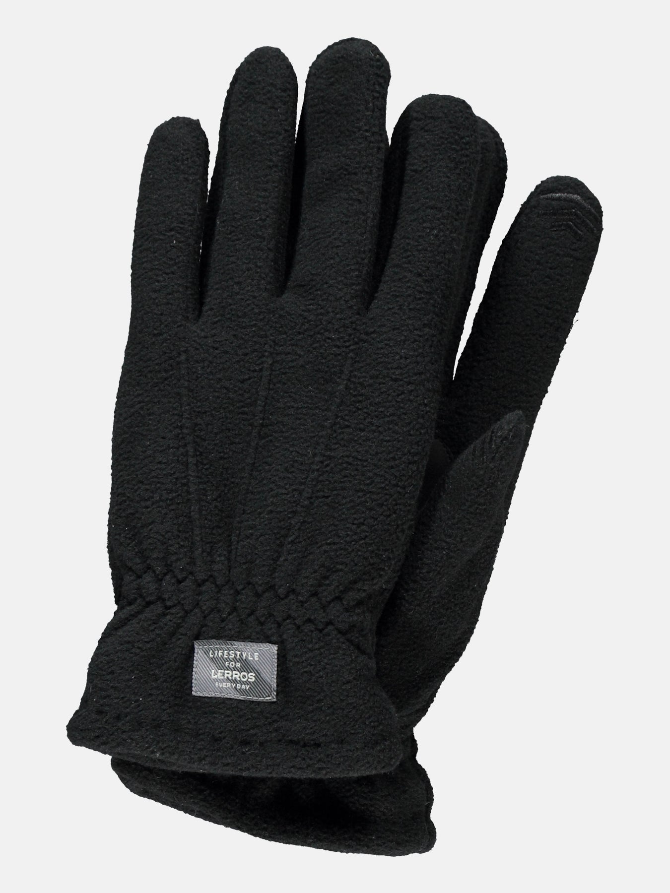 Fleece glove, plain SHOP – LERROS colour