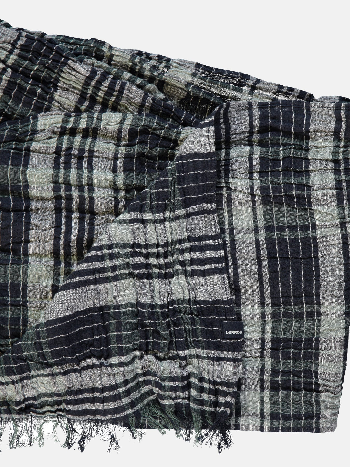 – Stripe-Check-Muster LERROS Schal mit SHOP