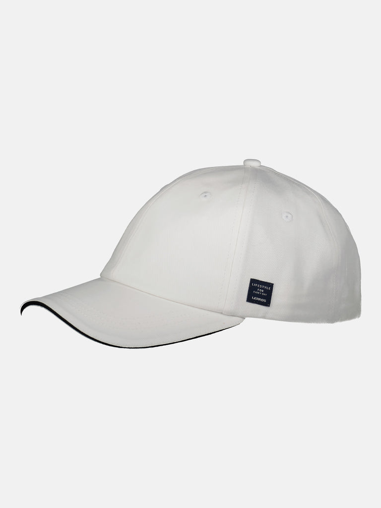 Baseball cap, uni with contrasting inlay LERROS – SHOP